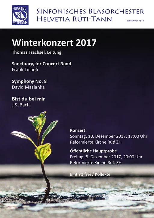 2017 Winterkonzert Konzertprogramm