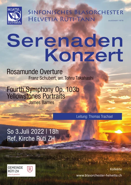 2022 Serenadenkonzert Konzertprogramm