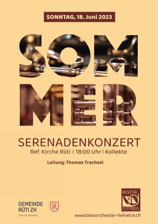 2023 Serenadenkonzert Konzertprogramm