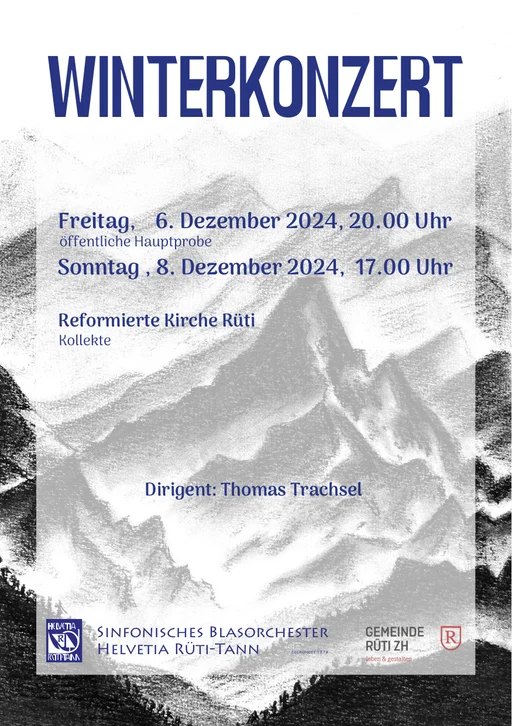2024 Winterkonzert Konzertprogramm